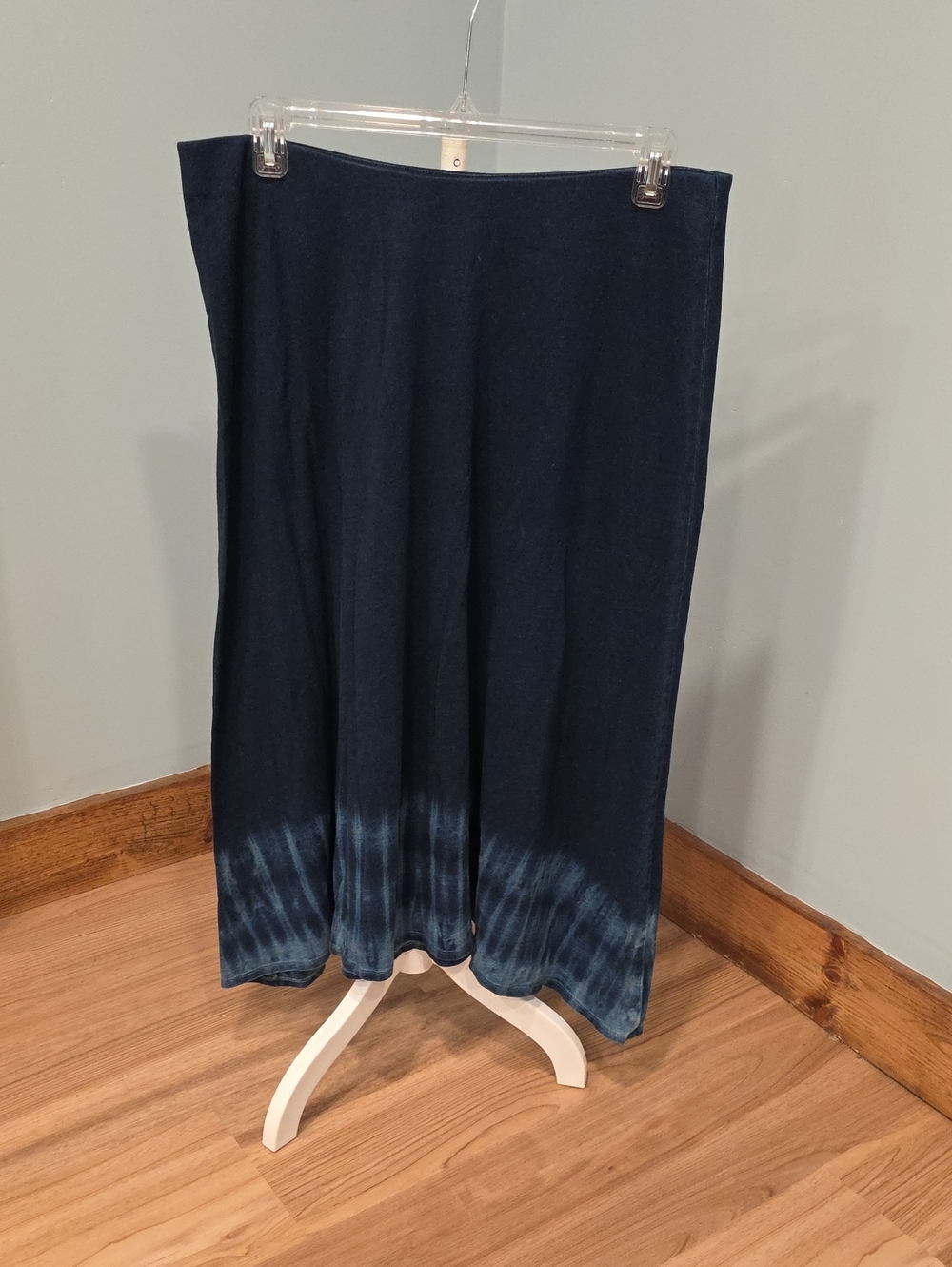 J.Jill Blue Tie Dye Long Skirt L